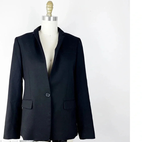 J. Crew Regent Wool Flannel Blazer size 6 - Picture 1 of 5